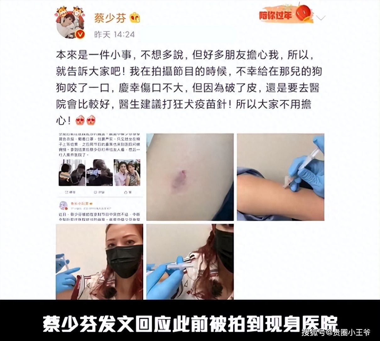 李依晓被咬照片图片