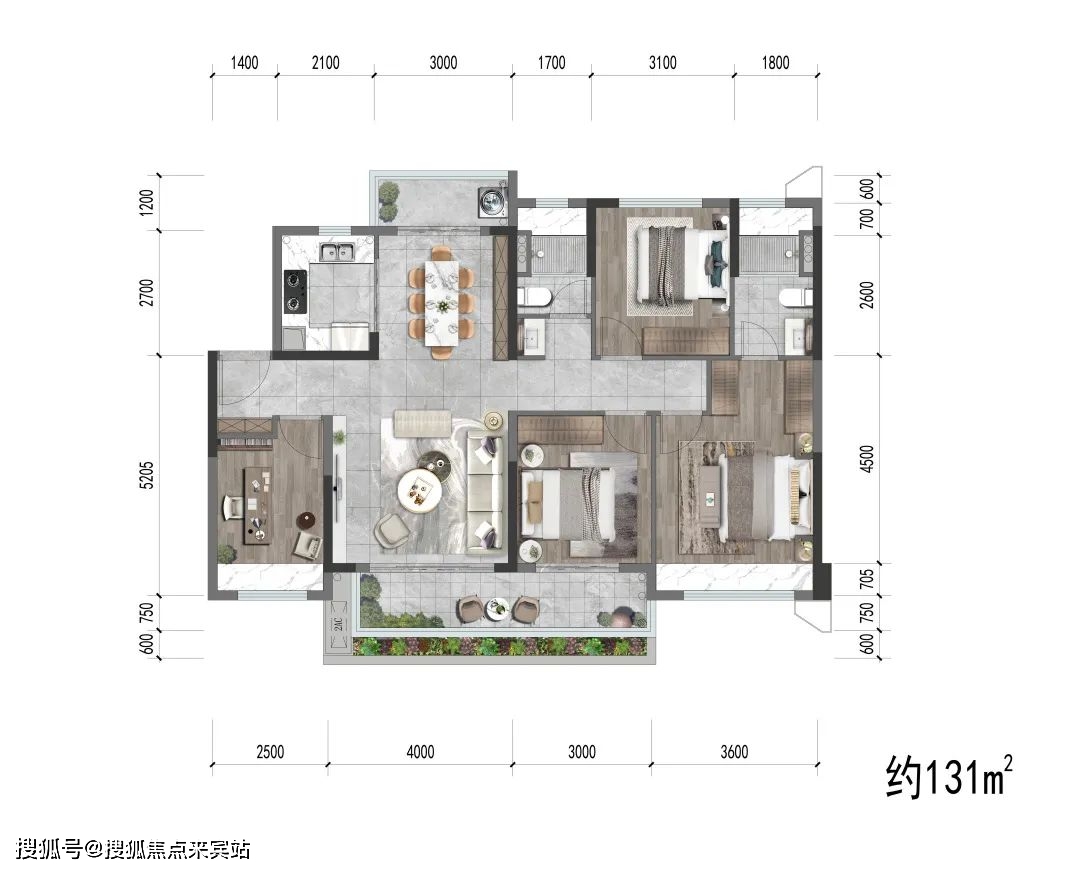 新会海悦天铸户型图图片