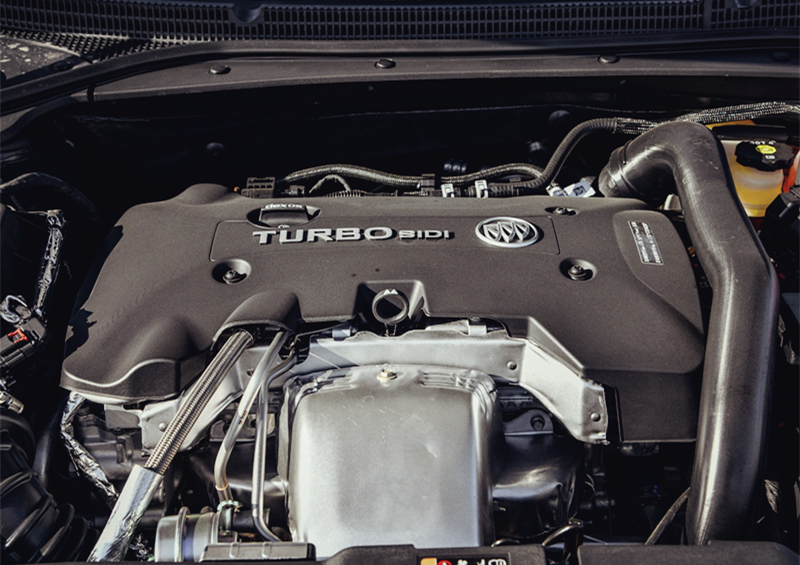 0升直列四缸sidi直喷涡轮增压发动机,原厂最大功率为261马力(192千瓦)