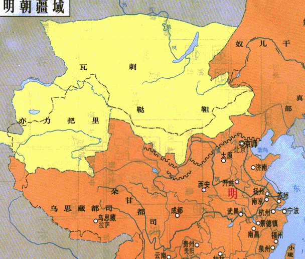 明代北直隶地图图片