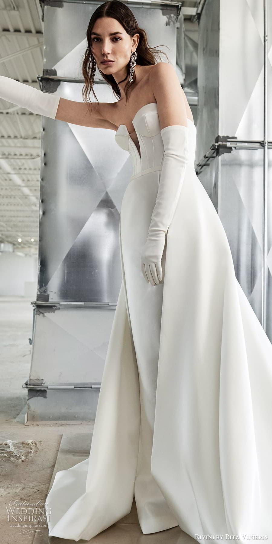 rivini by rita vinieris 2024 春季婚纱系列 融合传统与现代优雅轻松