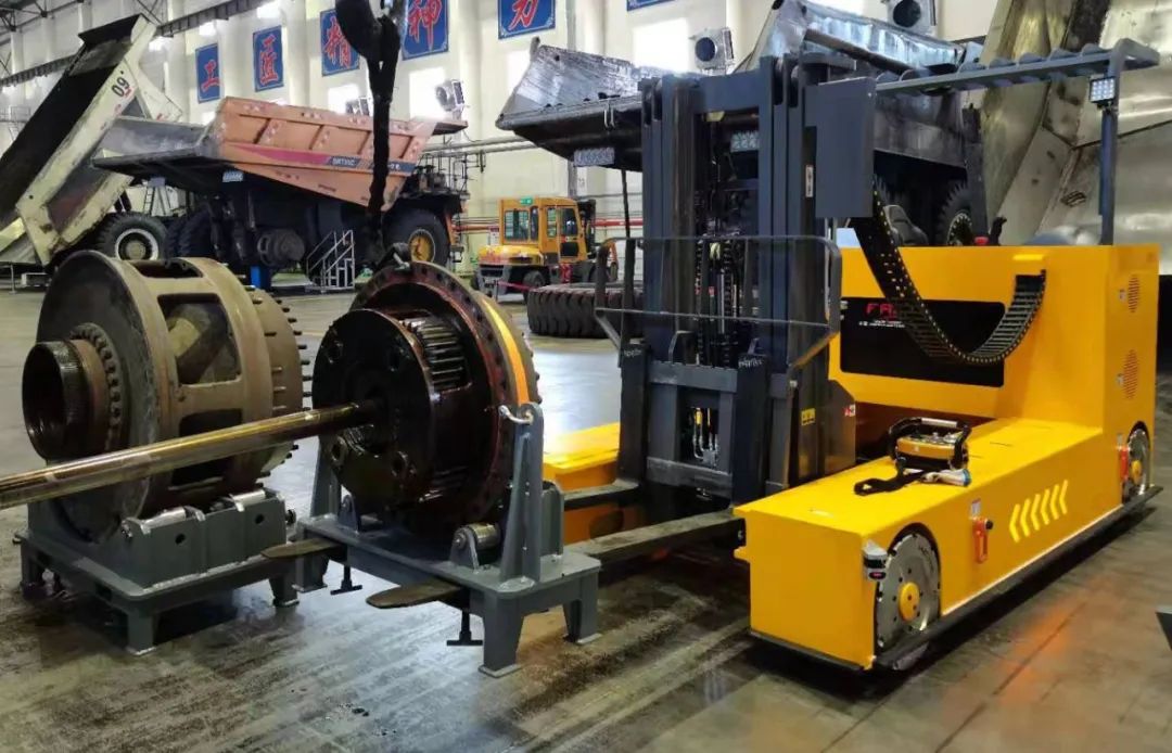 你和高效之间只有一辆omv智能前移式叉车的距离_搬运_自动_项目