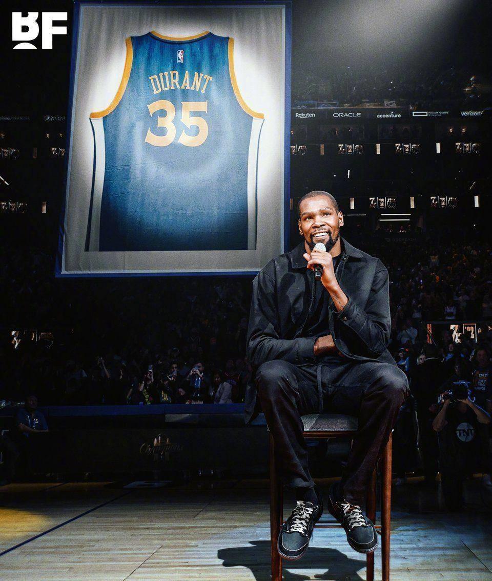 杜兰特:勇士应该退役35号球衣 我是拿fmvp最多的球员_时光_时间_事情