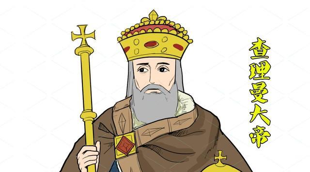 查理曼独掌大权查理曼的父亲丕平是法兰克王国加洛林王朝的创立者,751