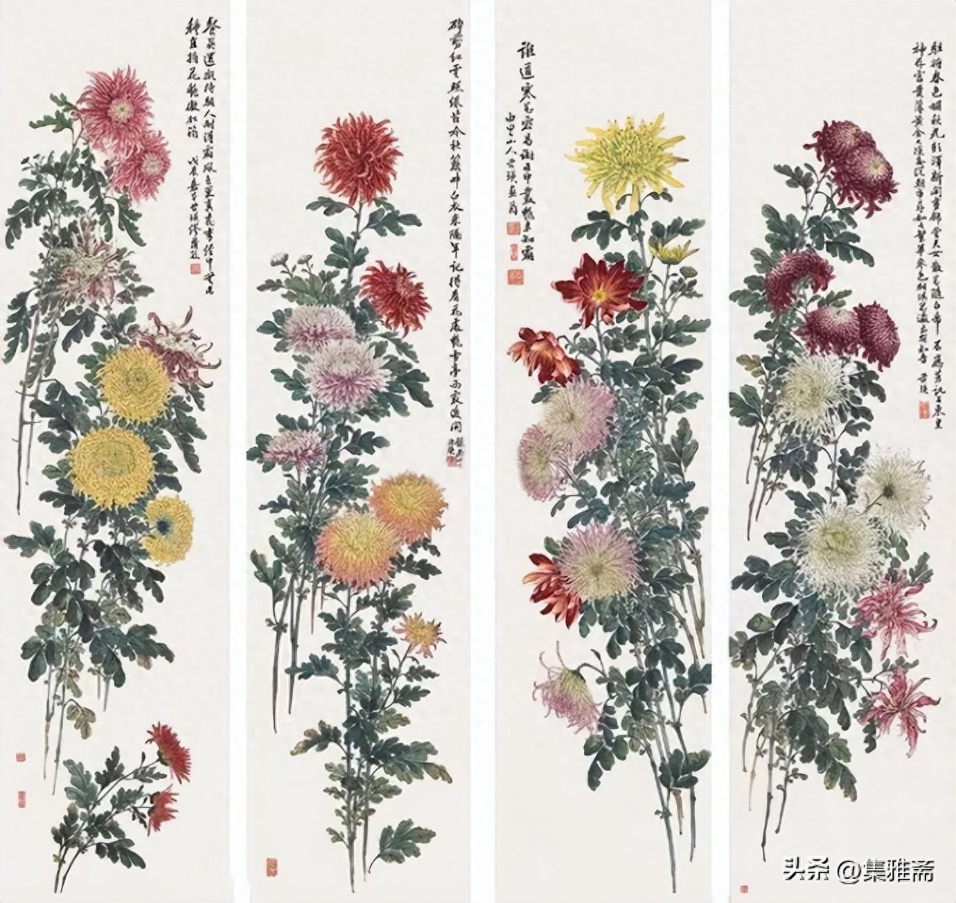 他绘之菊达三百余种,多幅菊花图传世,堪称“画菊专家”_缪谷英_ 他绘之菊达三百余种,多幅菊花图传世,堪称“画菊专家”_缪谷英_