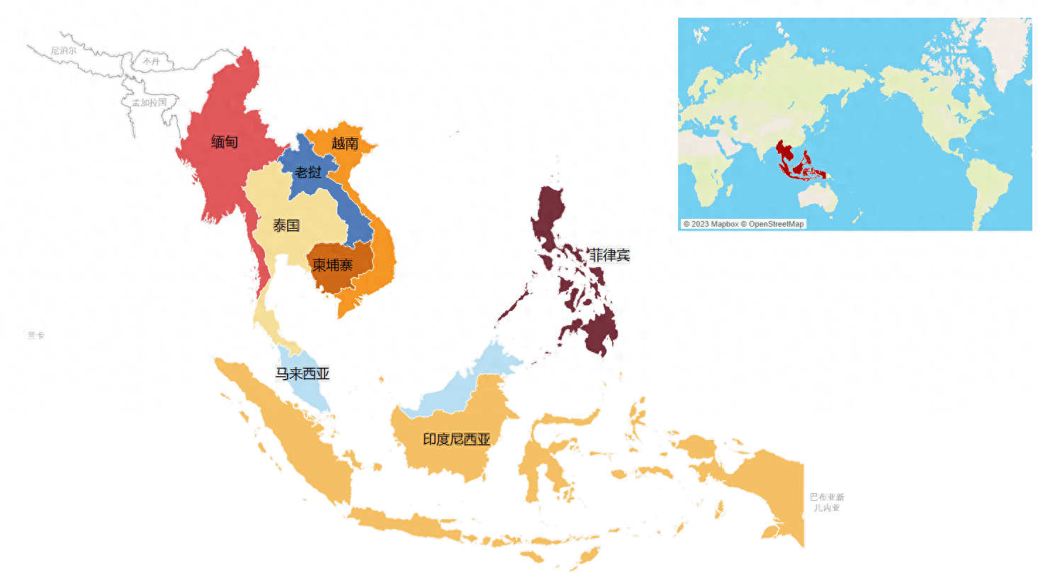 治安犯罪事件东南亚地区治安形势受多种因素影响,包括经济,政治,地理
