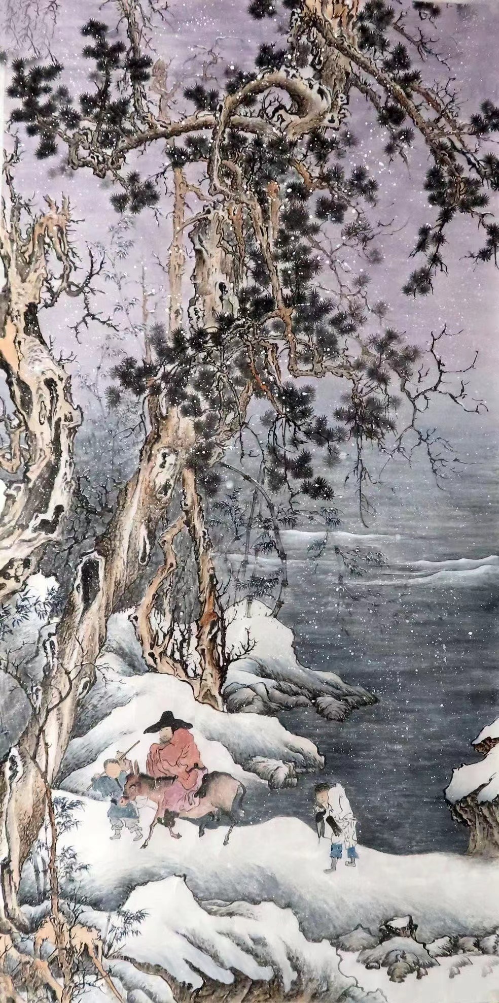 画家 贺润川 贾又福 白雪石 陆俨少 登上山水收藏热