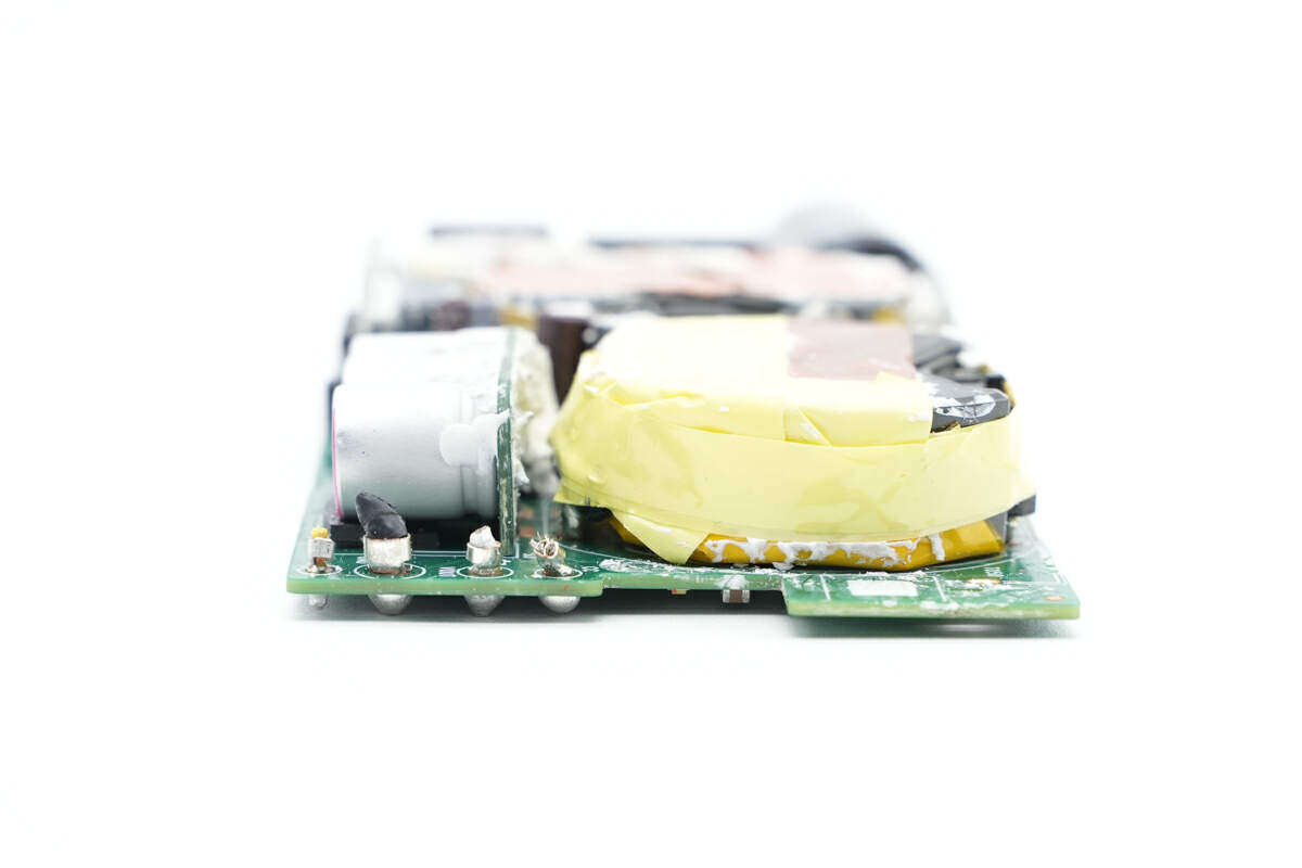 戴尔165w pd3.1氮化镓电源适配器拆解_焊接_模块_电源线