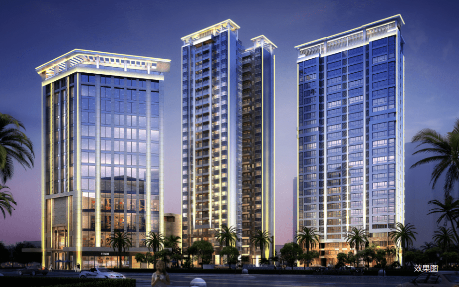 海口城西星汇楼盘所在区域配套户型房源