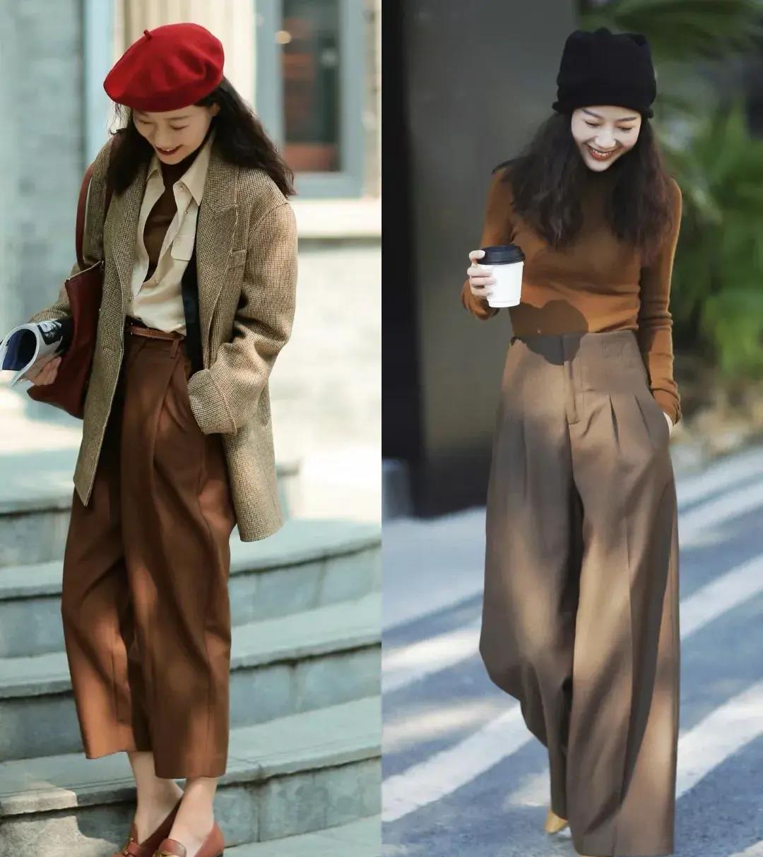 让你时尚一整个冬天的组合,高领毛衣搭配外套就能轻松解决你的穿搭