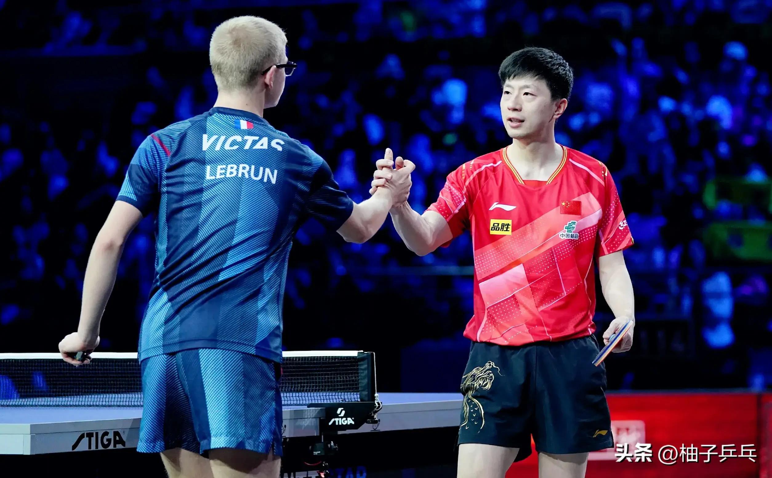冠军赛四强诞生:王曼昱惊险过关迎战早田,马龙再战f勒布伦_孙颖莎_半