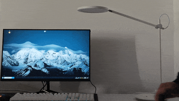 小路灯大智能,支持手扫即亮、调光,这款书客护眼灯L1是真智能