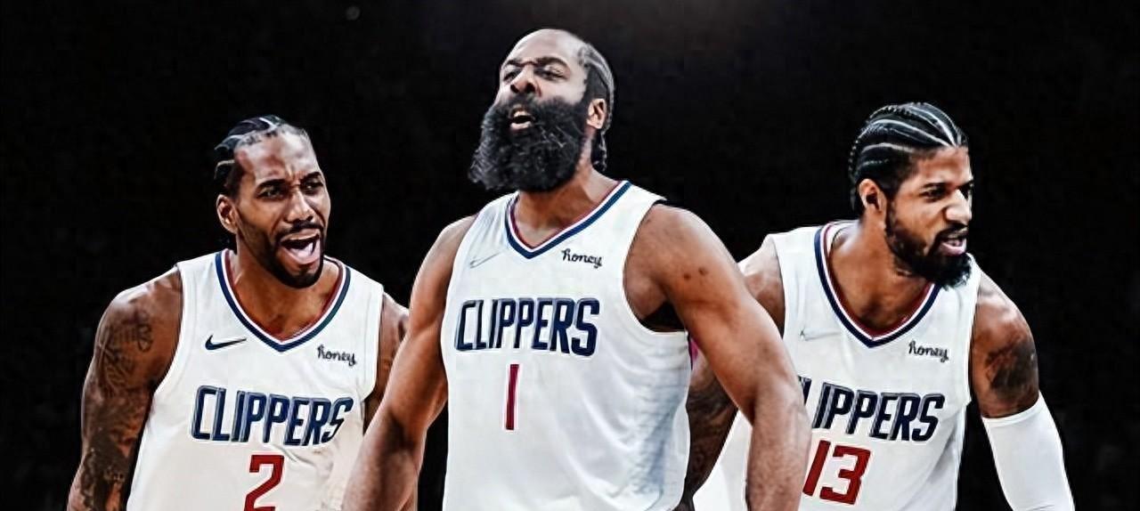 快船14人大名单出炉,哈登首秀时间确定,4巨头冲冠军_球员_阵容_实力