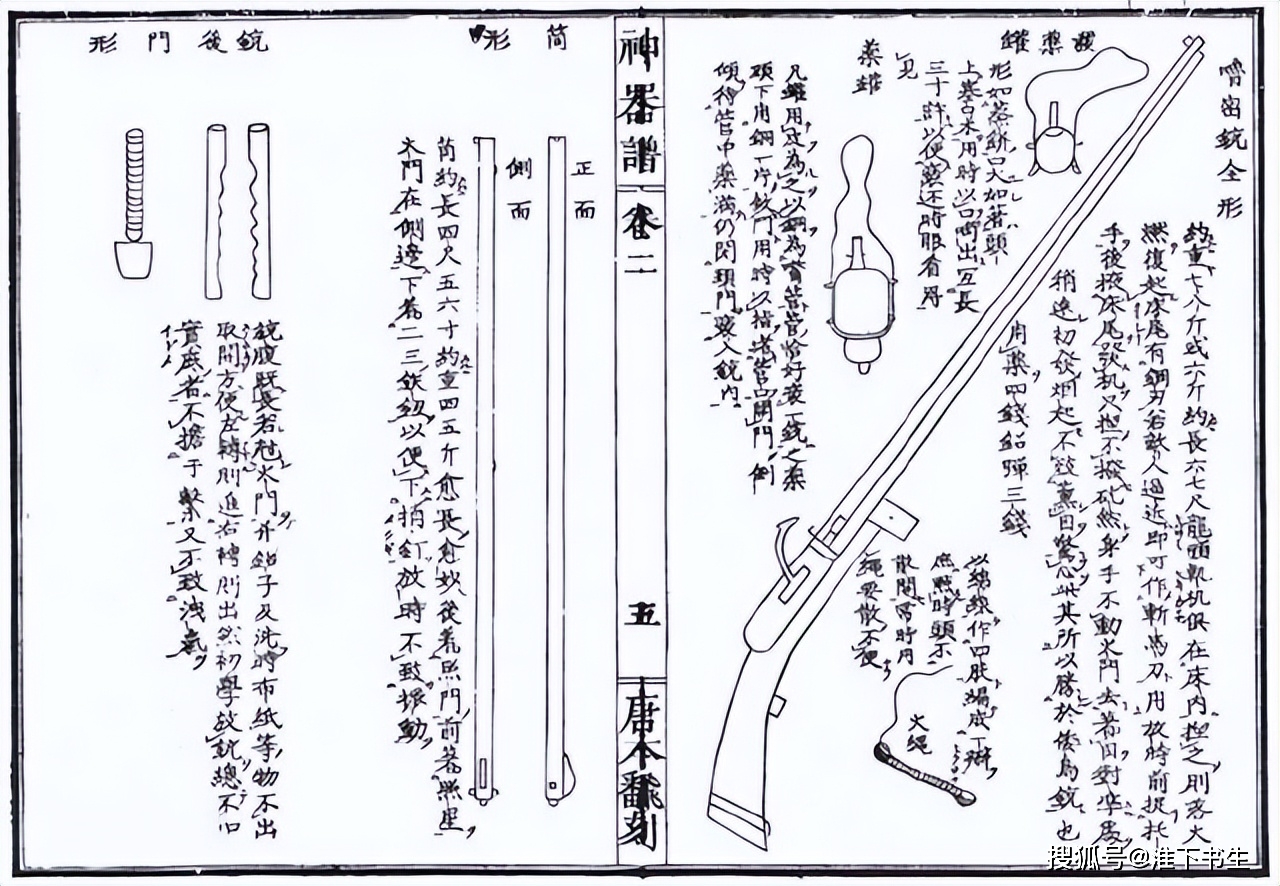 三眼铳原理图图片