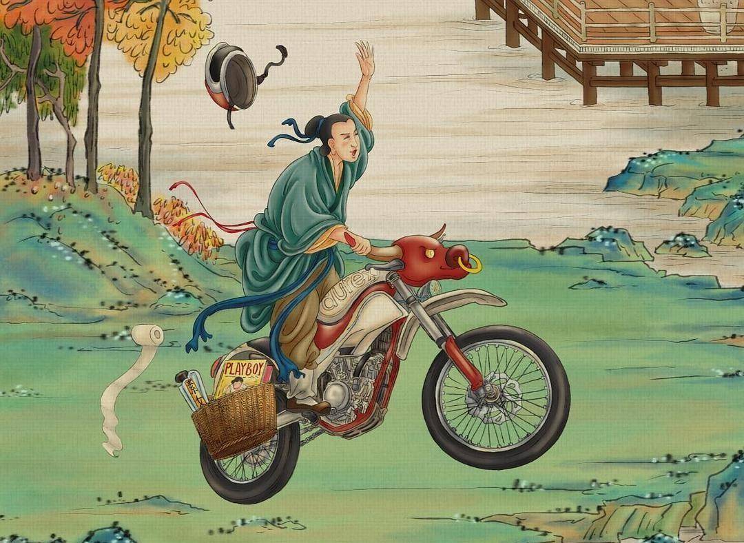 卖"假画"的80后,为何得到京东,阿里青睐_夏阿_国画_美术