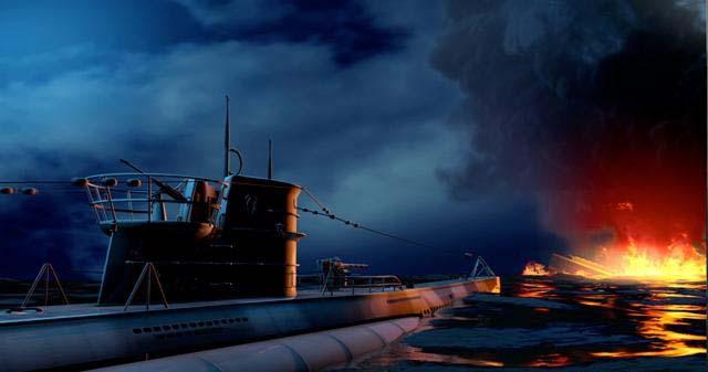 德国海军u-9号潜水艇大战英国巡洋舰了,在战斗中为潜艇证明_航行_鱼雷