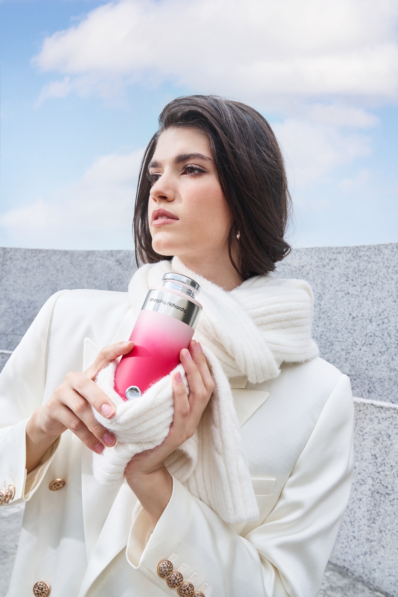 柔雾渐变色打造高颜轻奢感,摩飞暖手保温杯让饮水"潮"起来_范青年