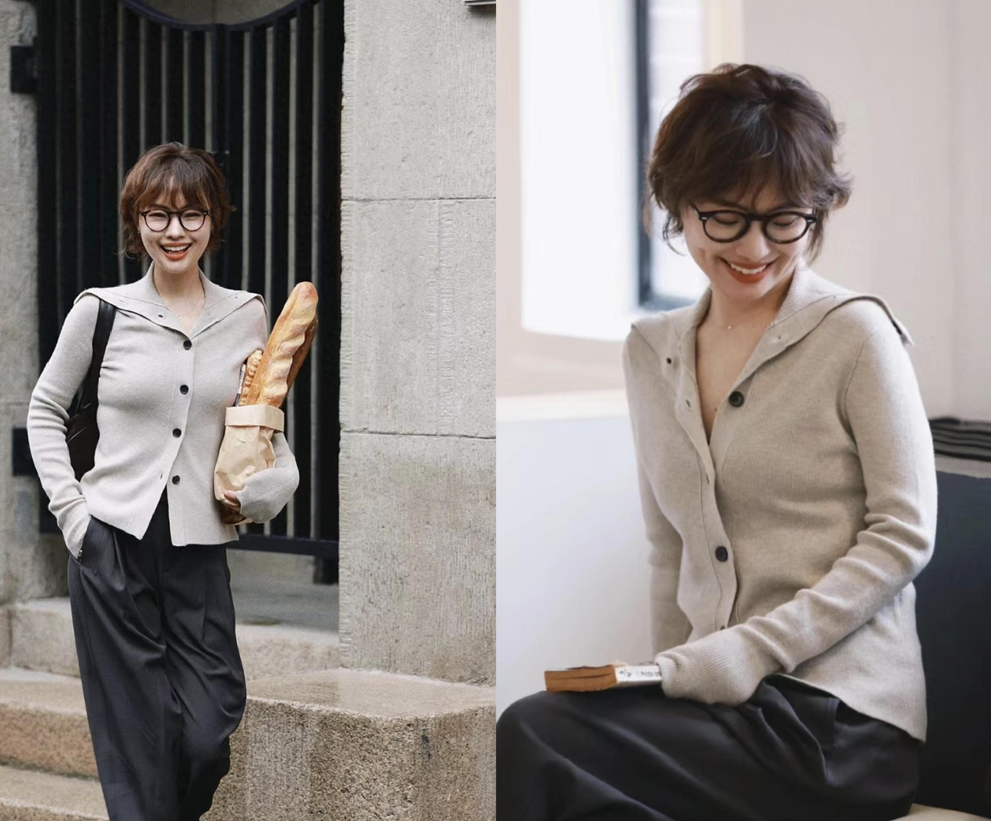 这些着装范例值得中年女性效仿,不老气,不显胖,舒适简约