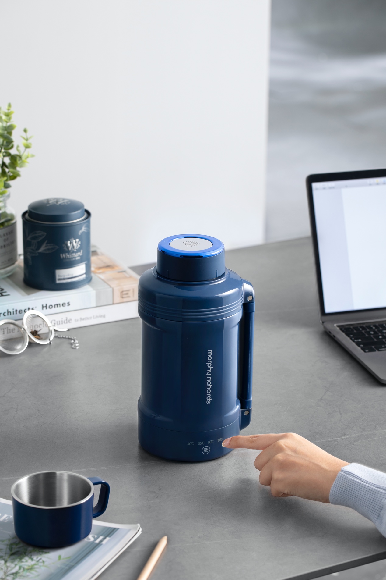 烧水饮水2in1,摩飞便携电热水杯引发热饮新灵感_时候_保温杯_杯盖