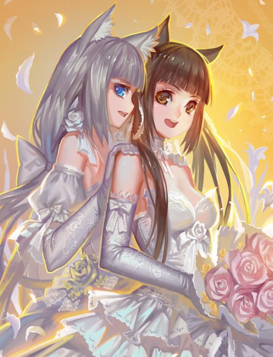 十二星座专属猫耳美少女,双子座御姐范儿,白羊座的呆萌可爱!