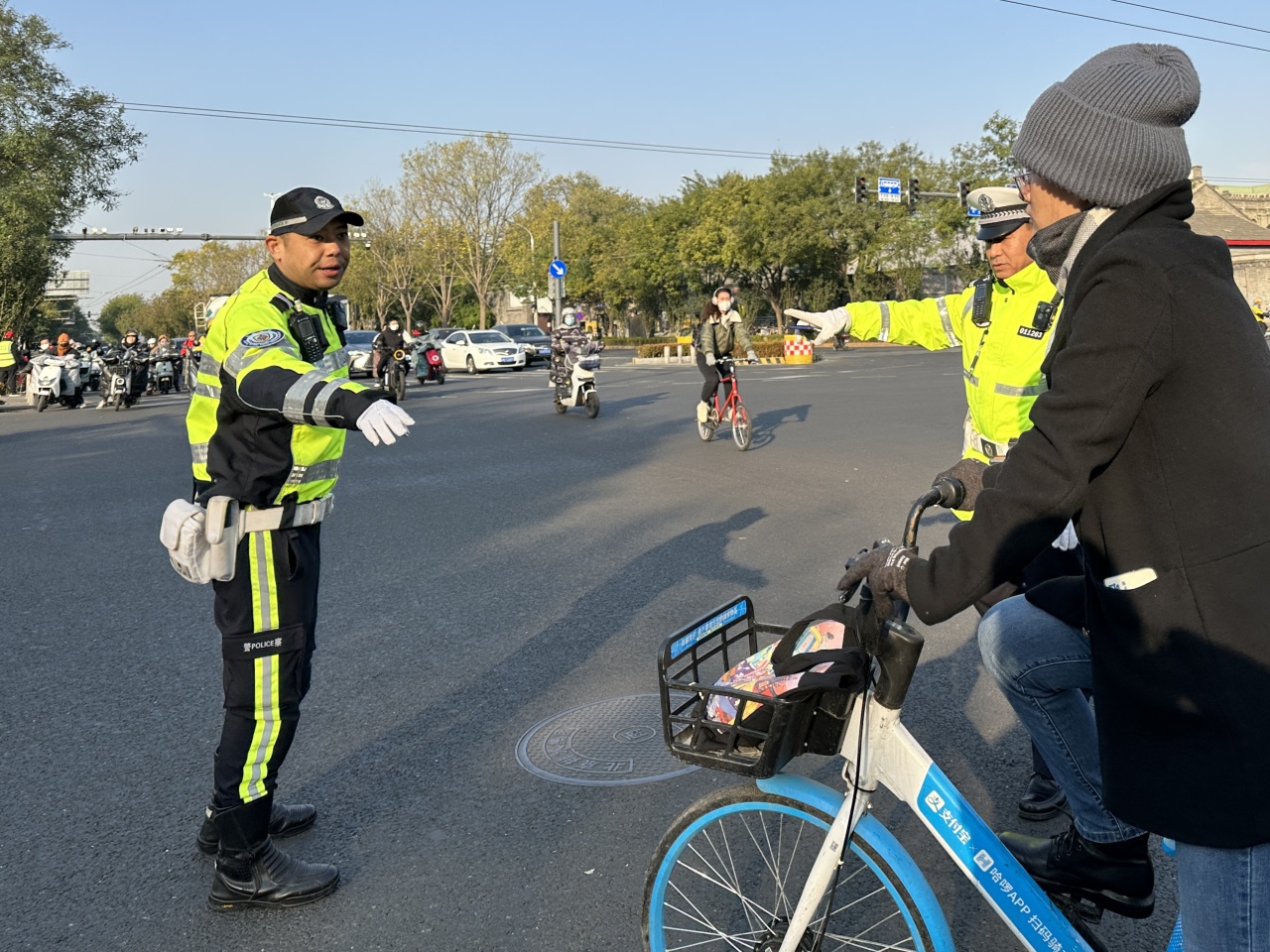 东城交通支队图片