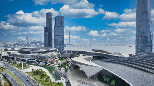 一方面,珠海中心大厦,珠海国际金融大厦,珠海国际会展中心一期,珠海