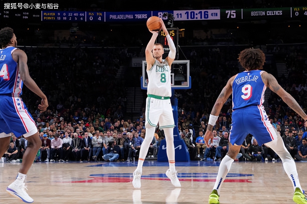 凯尔特人有些遗憾地输掉了比赛,但是缺点的先发中锋克里斯塔普斯-波尔