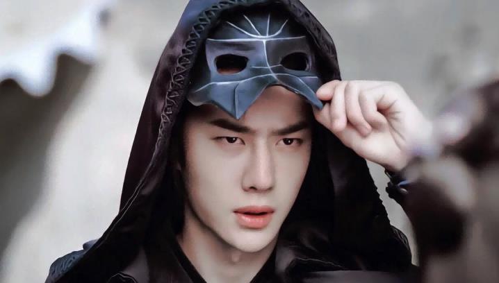 摘面具,把金瀚肖战和古天乐放在一起,差别就出来了_造型_严屹宽_陈奕