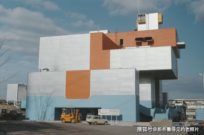老照片 1970年日本大阪世博会 各式各样的现代化建筑