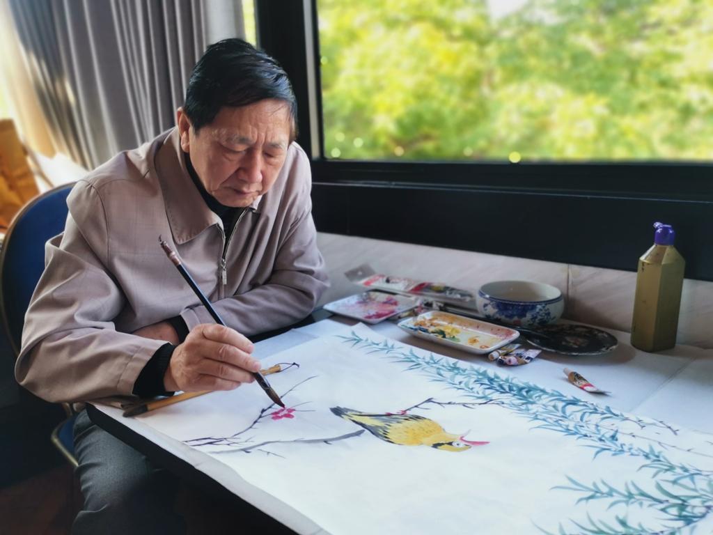 谢伟强画家来仲棣画家焦亚新画家汤玉林画家张先富书法