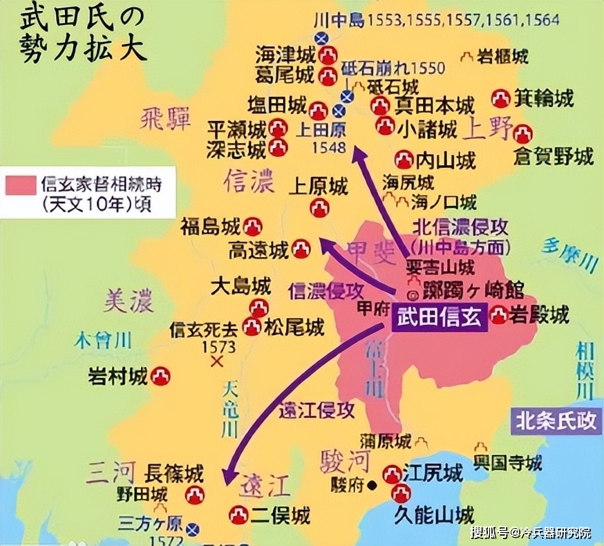 日本戰國最會左右橫跳的真田家創業史_滋野_小笠原_領地