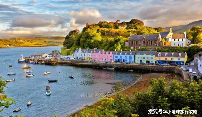 天空島人最密集的只有portree,位於島東北部沿海,是一個港口小鎮,一