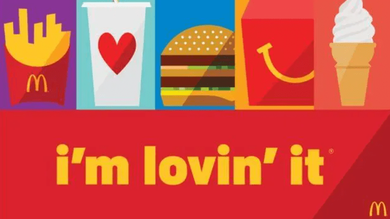 麦当劳imlovinit图片图片