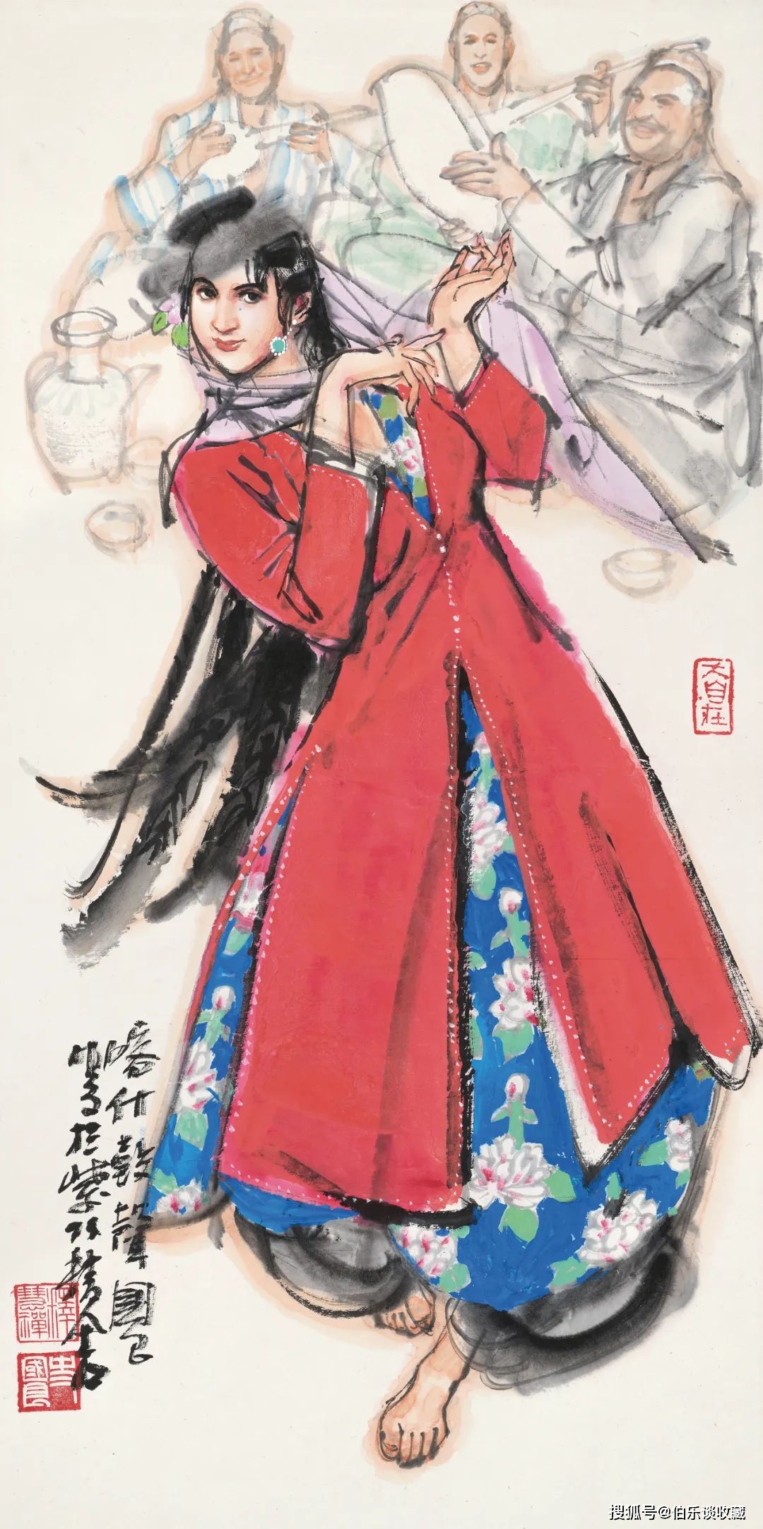 北京保利第56期书画精品拍卖会丨当代人物画佳作集锦_范曾_史国良