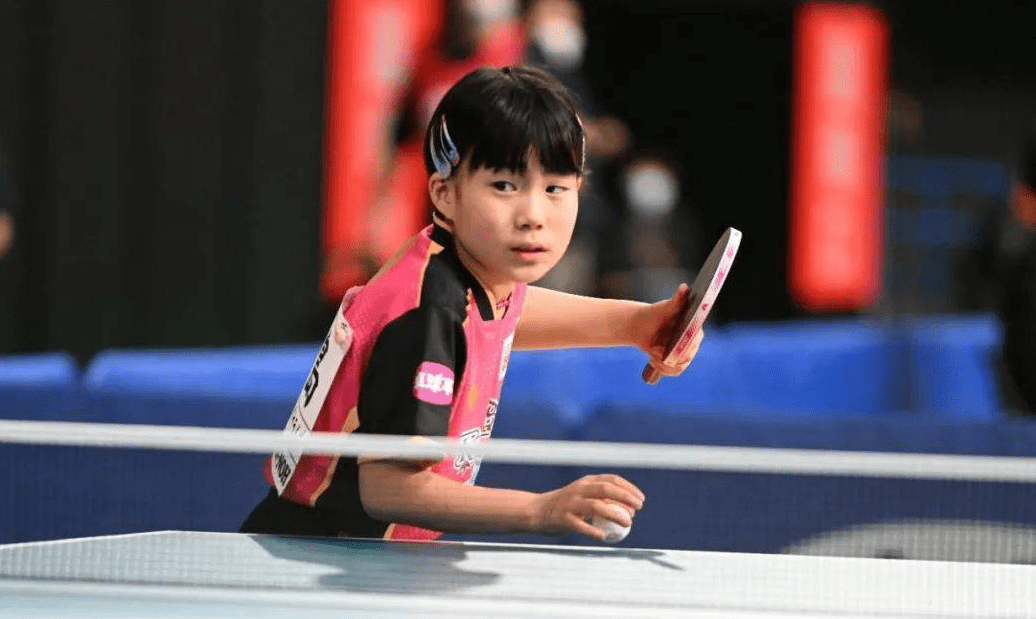 日本乒坛再出1个福原爱!