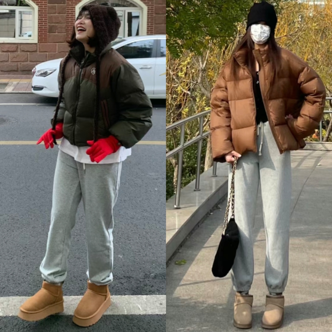短款羽绒服配什么裤子?建议搭配这5条,遮肉显瘦又修身身材!