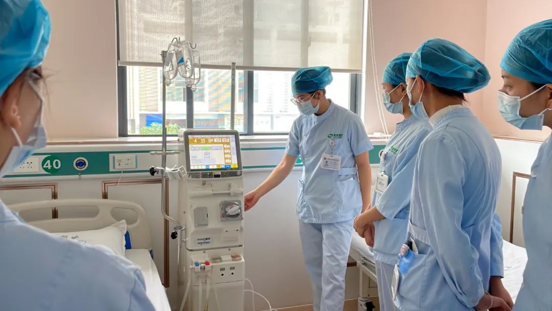 广西甚好透析中心停电应急演练_患者_设备_处理