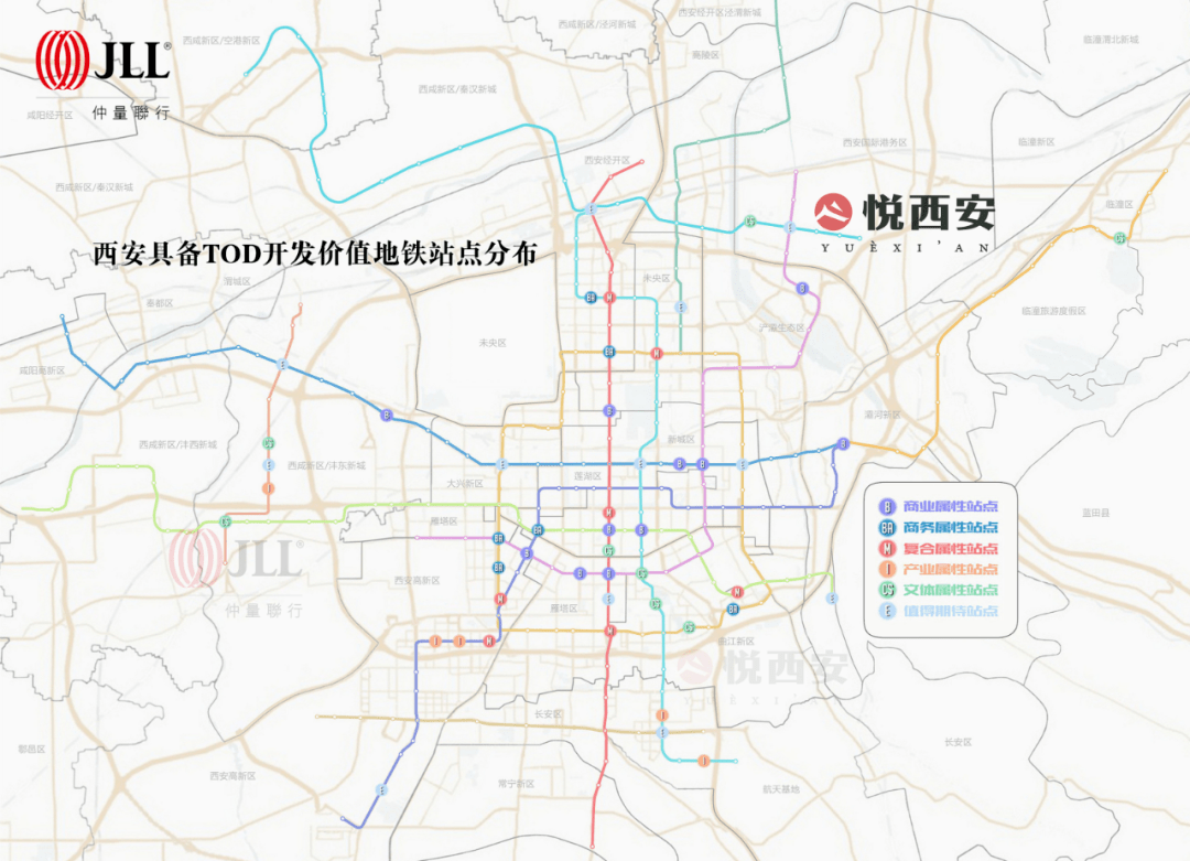 比如在2025年底,西安地铁站总数将达到249个,城市内换乘点37个