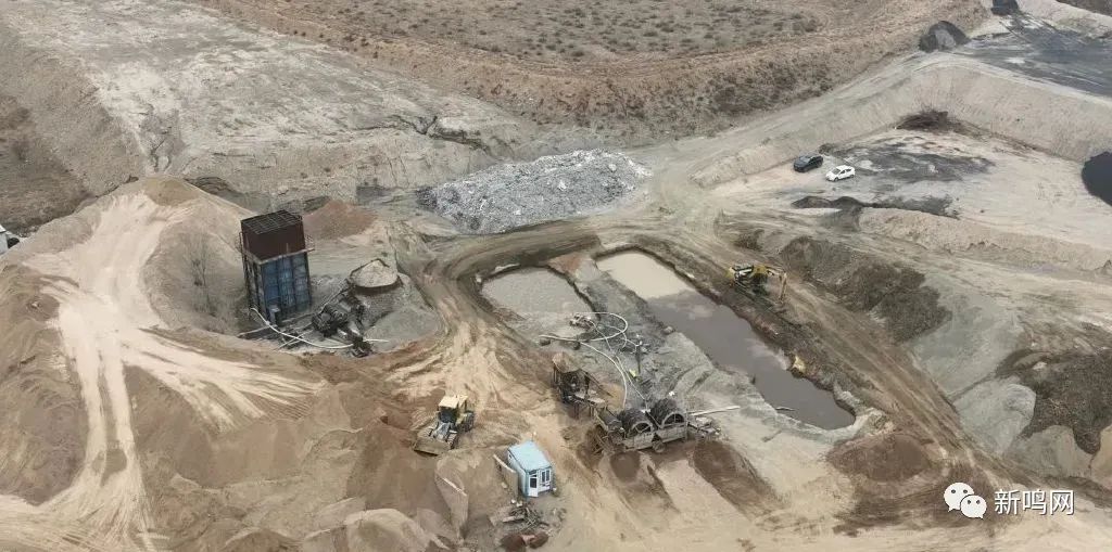 山西代县阳明堡镇一砂石加工厂"散乱污"并存,两断三清何时进行?