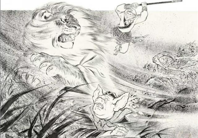 孙悟空大战青狮太白金星关于妖魔关系网的描述,就是基于这一段的增补