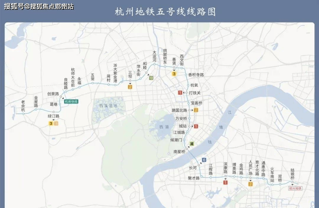 地铁5号线线路图而翠栖府直线距离5号线姑娘桥站仅约250米,2站就是"