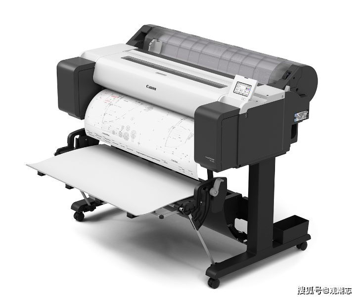 佳能推出新5色imageprograf tm系列大幅面打印机 用于cad海报市场