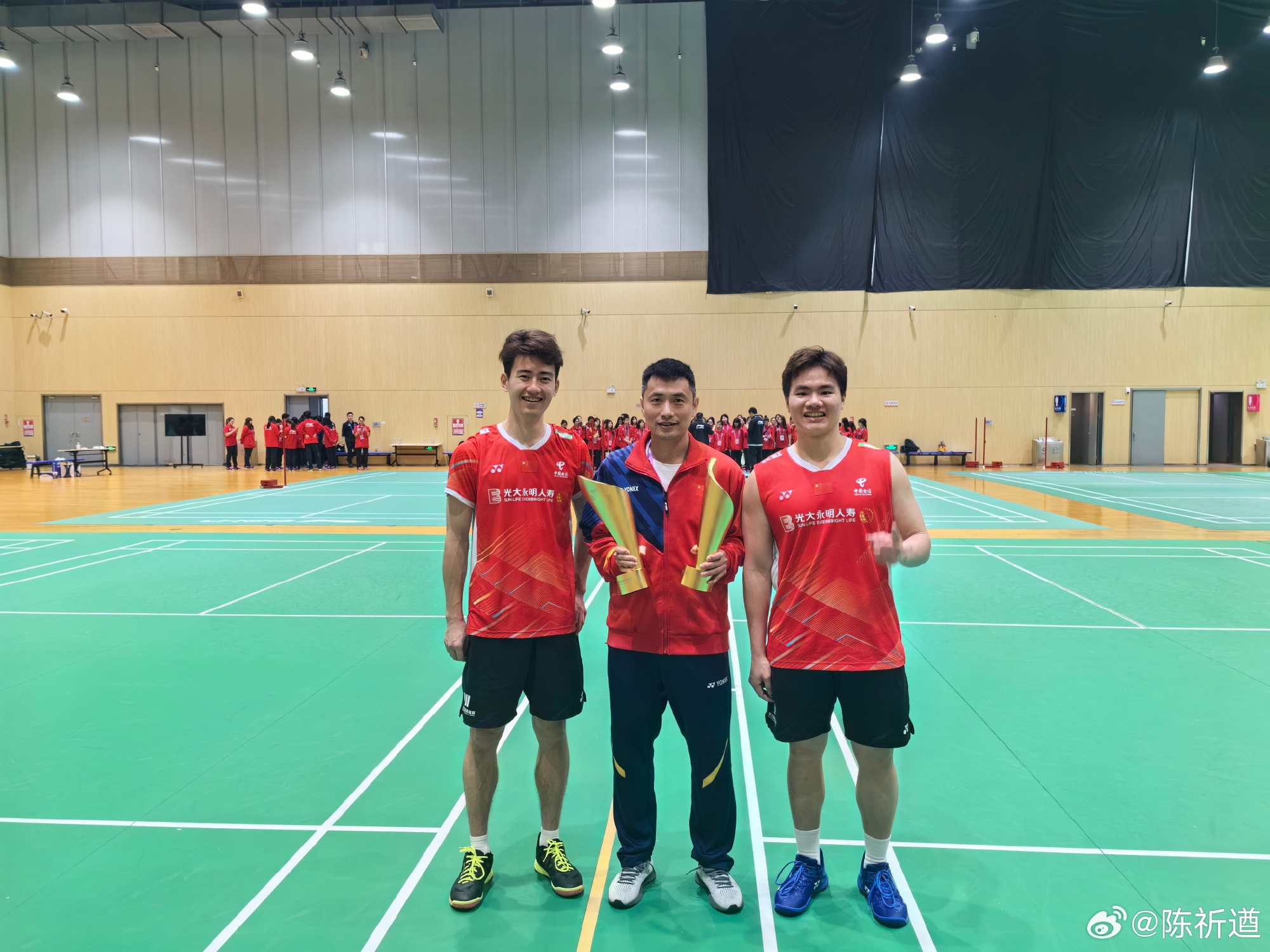 仅用两年就让国羽男双再创辉煌_中国羽毛球_陈其_教练