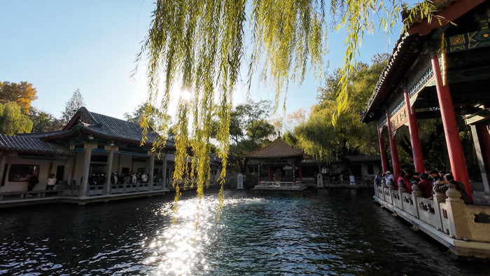 冬日午后的"三股水" 也是南丰先生的"心头好"_趵突泉_曾巩_济南