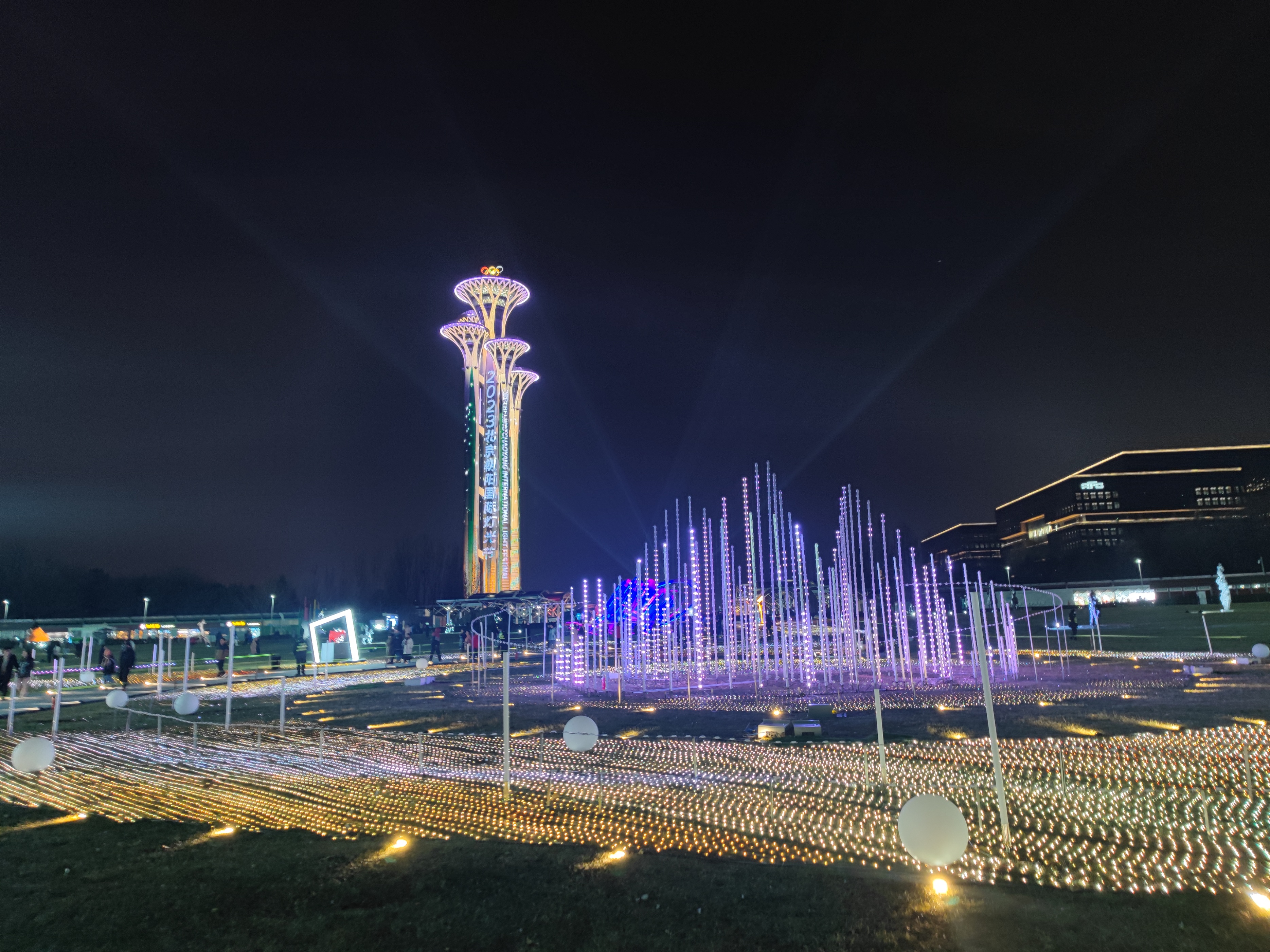 北京2022灯光秀图片