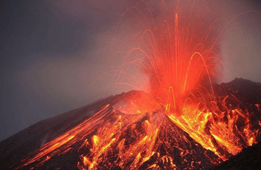 火山喷发广泛分散,火山碎屑空落物质,喷发年龄时间受古地磁约束
