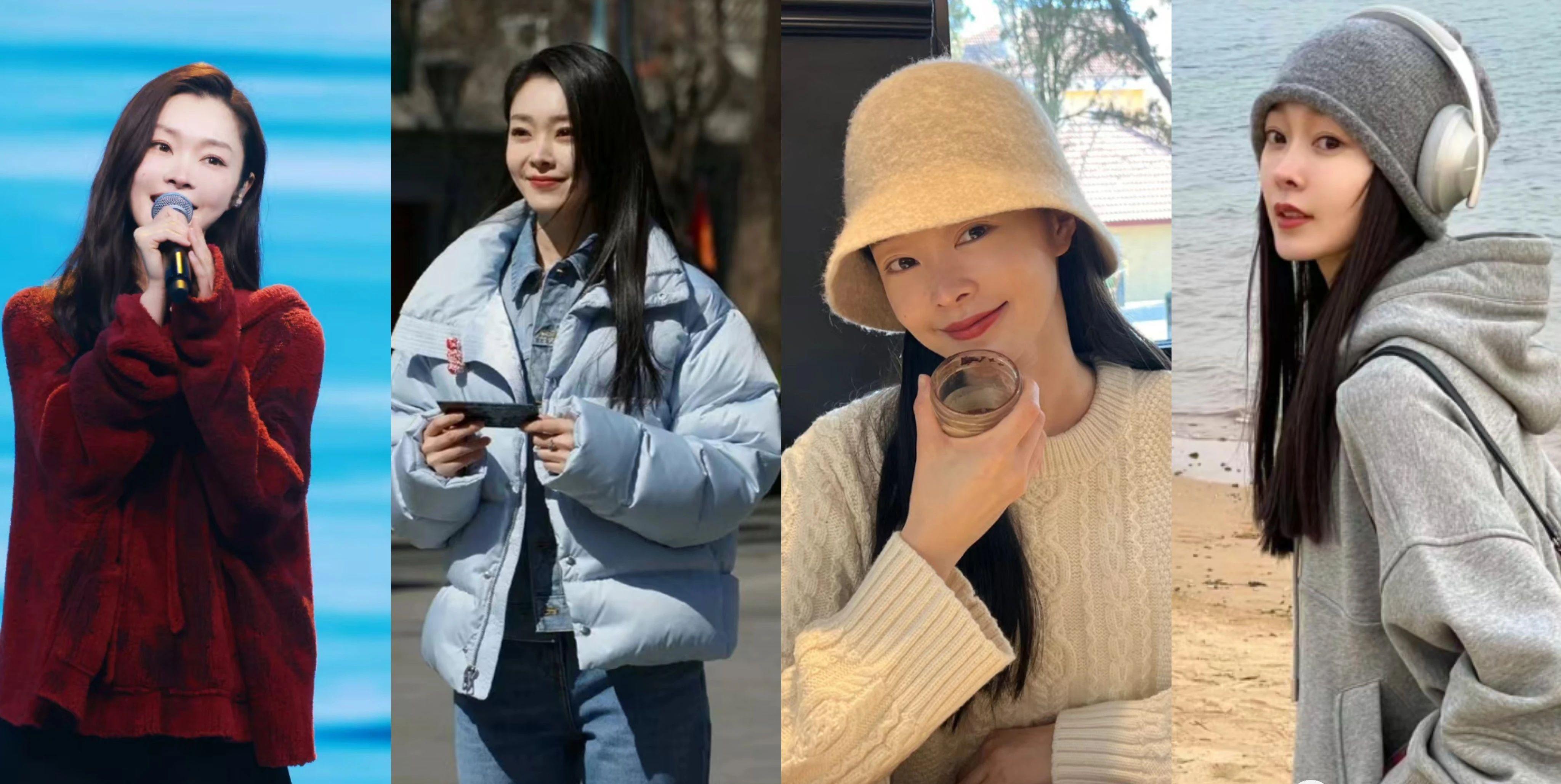 宋轶11套超美女友风氛围感冬日穿搭时髦保暖又日常,赶紧抄作业_休闲