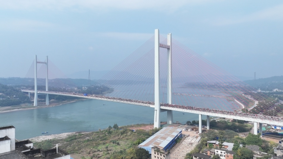 泸州纳溪长江大桥,国道353线方山至江北段建成通车_江阳区_渡口_项目