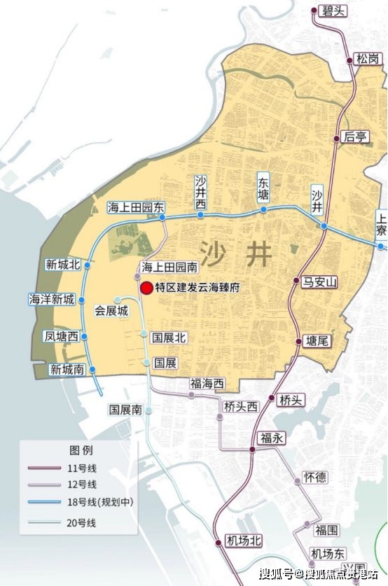 深圳雲海臻府開發商營銷中心電話-寶安雲海臻府周邊配