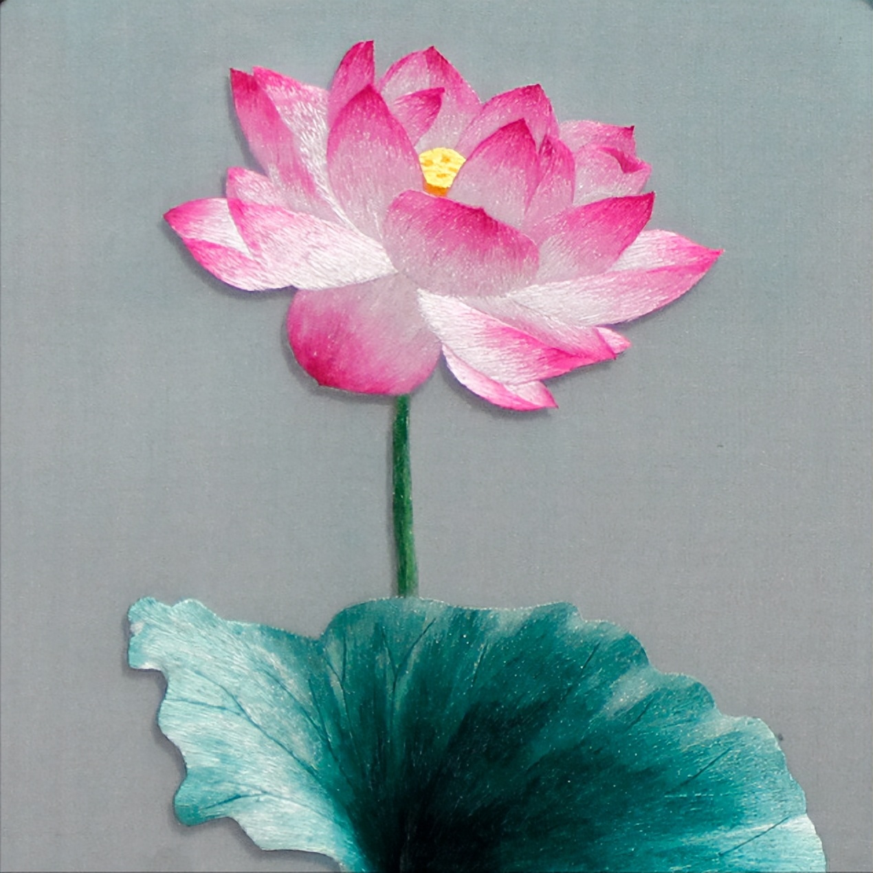 餐厅画怎么选,这3种越挂"家越旺"_刺绣_手工_石榴